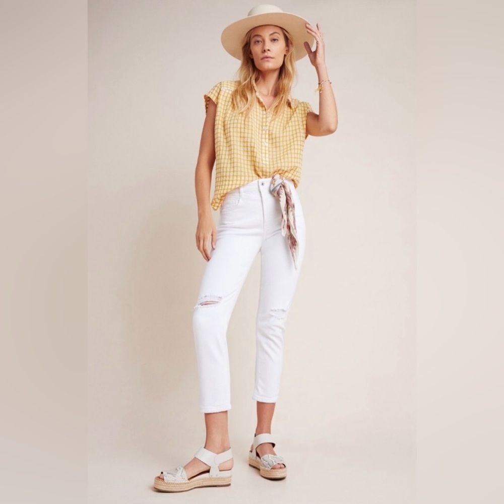 NWT Anthropologie Pilcro Ultra High-Rise Slim Jeans Size 30